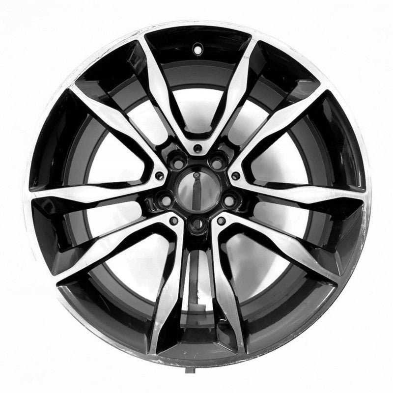 1x Alufelge 19 Zoll 8.0" 5x112 43,5ET A1564010400 Mercedes-Benz Gla Rim Wheel