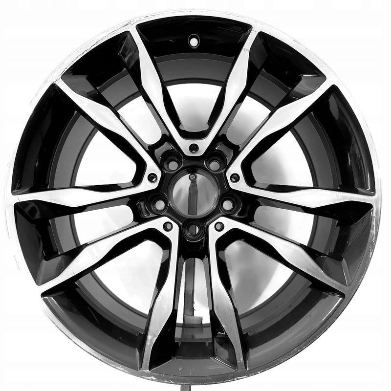 1x Alufelge 19 Zoll 8.0" 5x112 43,5ET A1564010400 Mercedes-Benz Gla Rim Wheel