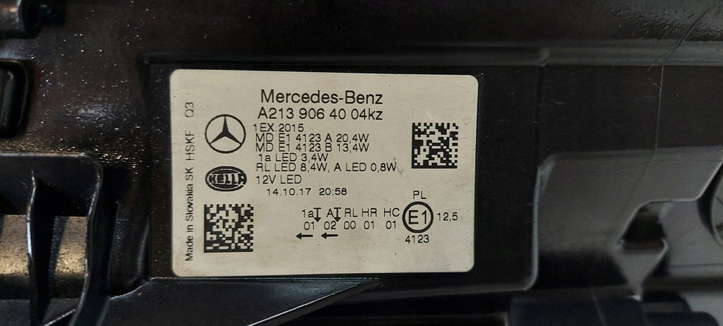 Frontscheinwerfer Mercedes-Benz W213 A2139064004 LED Rechts Headlight SCH2858229512by