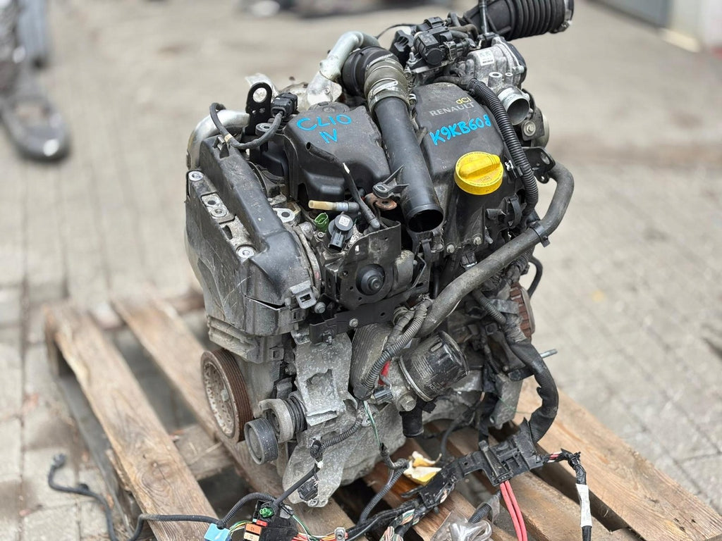 Motor Renault Clio IV K9KB608 1.5 DCI 90PS 66kW 17TKm Diesel Engine Komplett