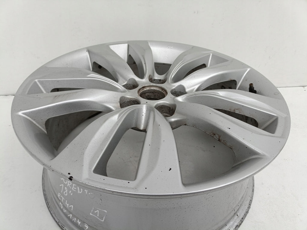 1x Alufelge 18 Zoll 7.0" 5x114.3 41ET Glanz Silber 52910-2P180 Kia Sorento Ii FEL6896993455il