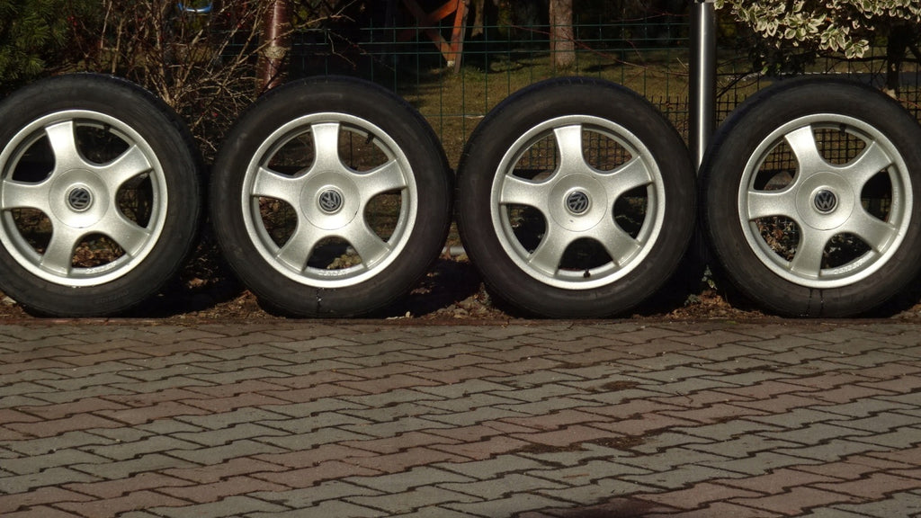 4x Alufelge 16 Zoll 7.0" 5x112 42ET Silber VW Caddy V Golf VII IV Sharan FEL4714552131rc