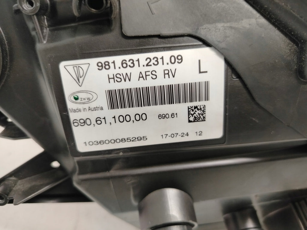 Frontscheinwerfer Porsche Cayman Boxster 981 98163123109 Xenon Links Headlight SCH8070895039ag