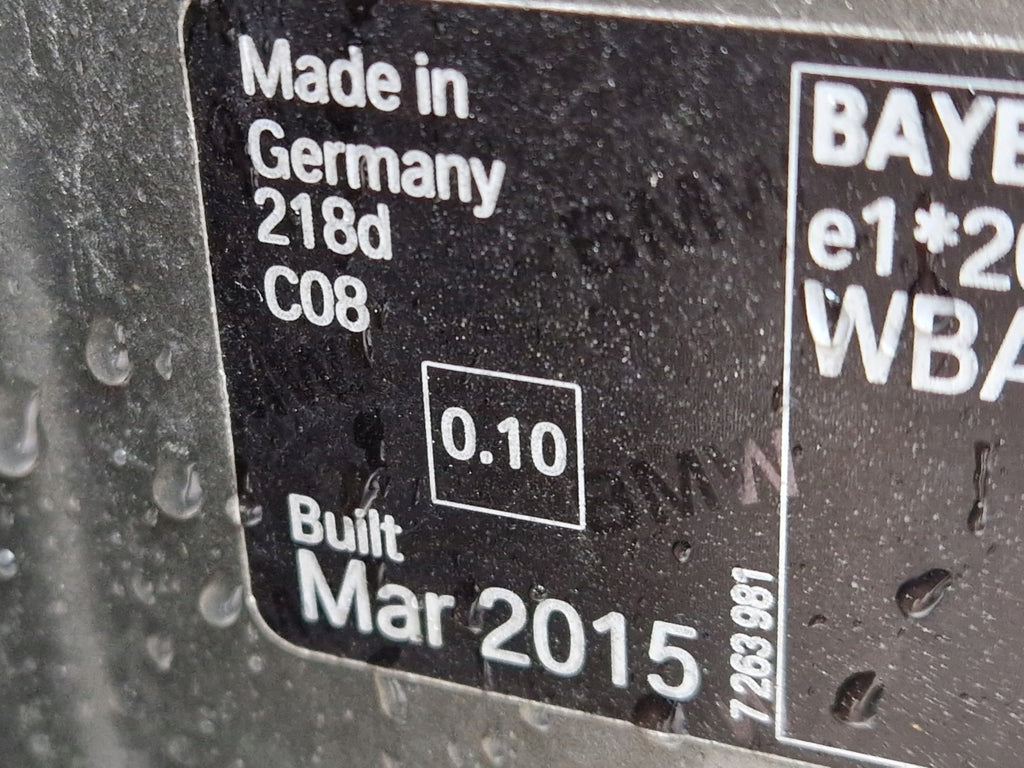 Motor BMW F45 B47C20A 2.0 2017 Diesel Engine Unkomplett