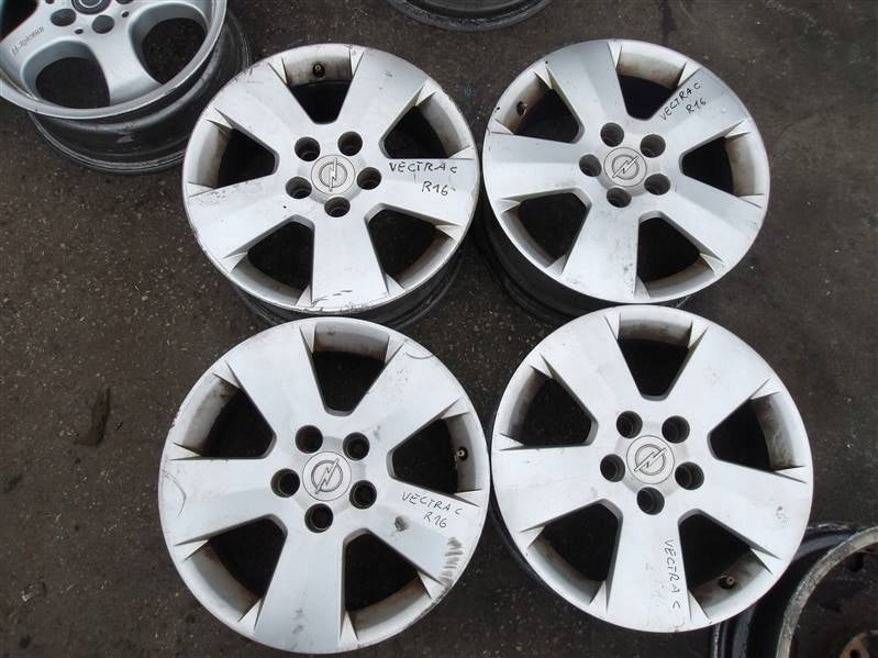4x Alufelge 16 Zoll 6.5" 5x110 41ET 09179595 Opel Vectra C Rim Wheel FEL7298171203nr