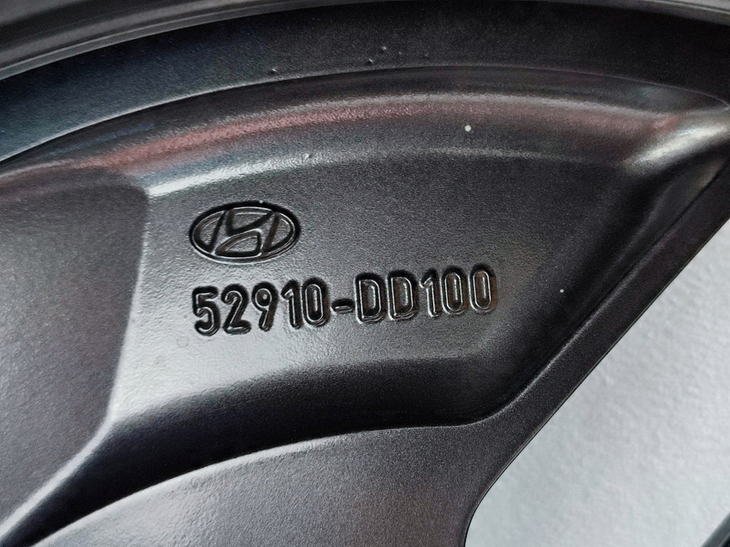 1x Alufelge 17 Zoll 7.0" 5x114 50ET Glanz 52910-K4000 Hyundai Kona Rim Wheel