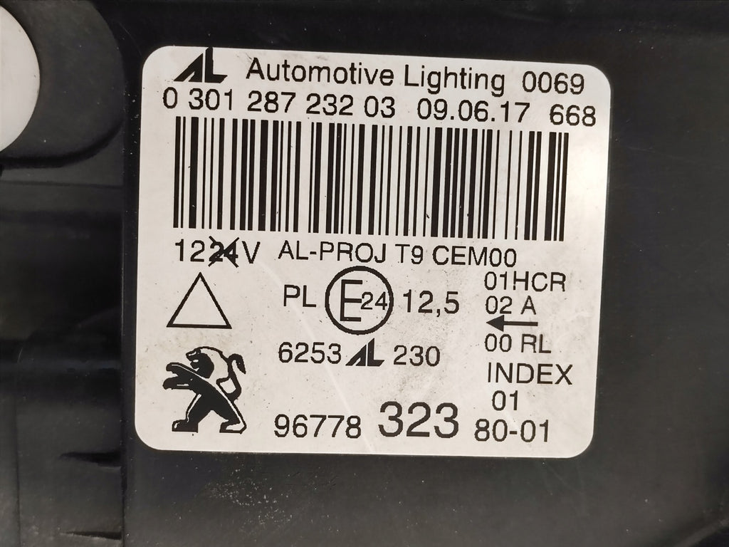 Frontscheinwerfer Peugeot 308 96778323 LED Rechts Scheinwerfer Headlight SCH2886700809ex