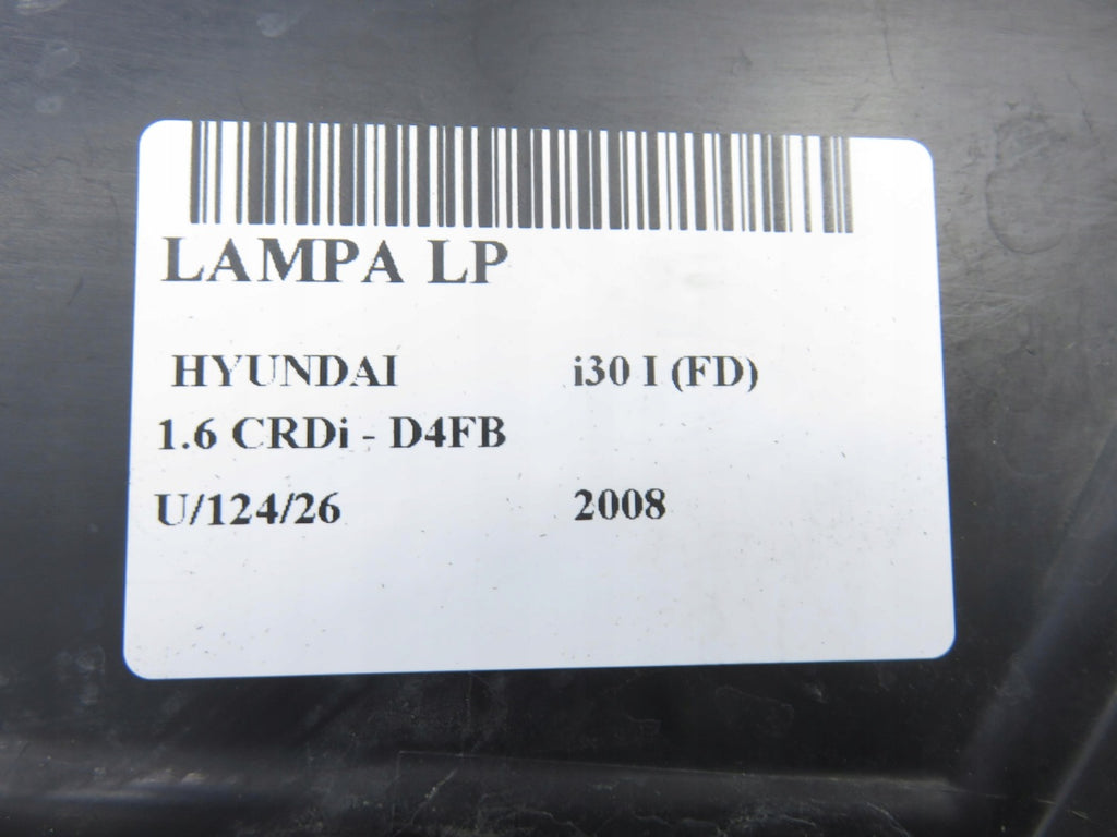 Frontscheinwerfer Hyundai I30 921012LXXX Links Scheinwerfer Headlight SCH7034207465ne