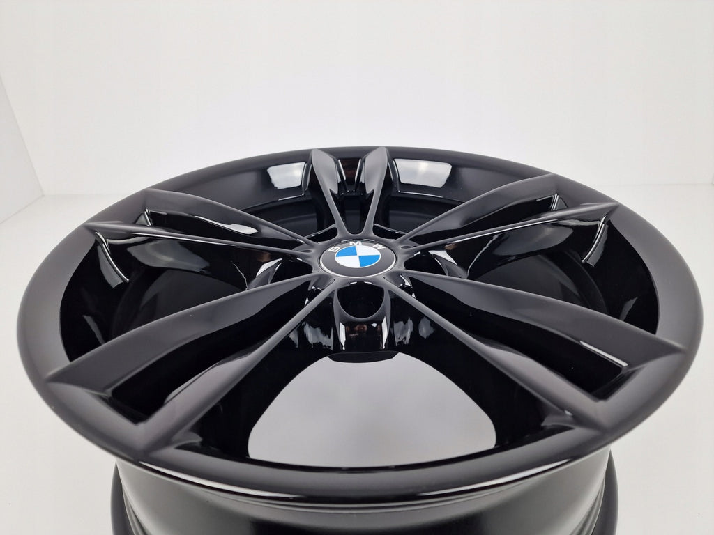 4x Alufelge 18 Zoll 8.0" 5x120 34ET Glanz Schwarz BMW F34 F30 F32 Rim Wheel FEL7845615629en