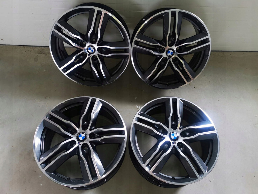 1x Alufelge 18 Zoll 7.5" 5x112 51ET Glanz Graphit BMW F39 X1 F48 Mg Rim Wheel FEL9731920447cm