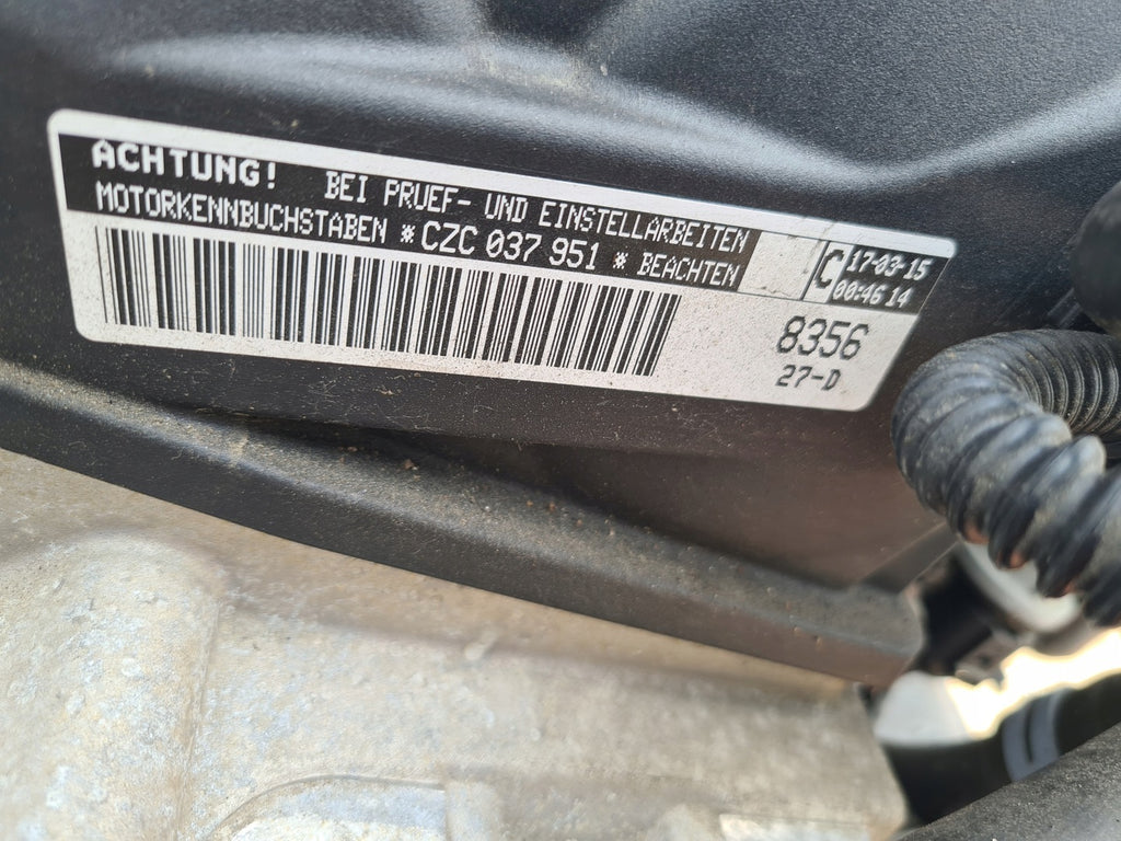 Motor Audi Seat Skoda VW CZC 1.4 TSI Benzin Engine Komplett
