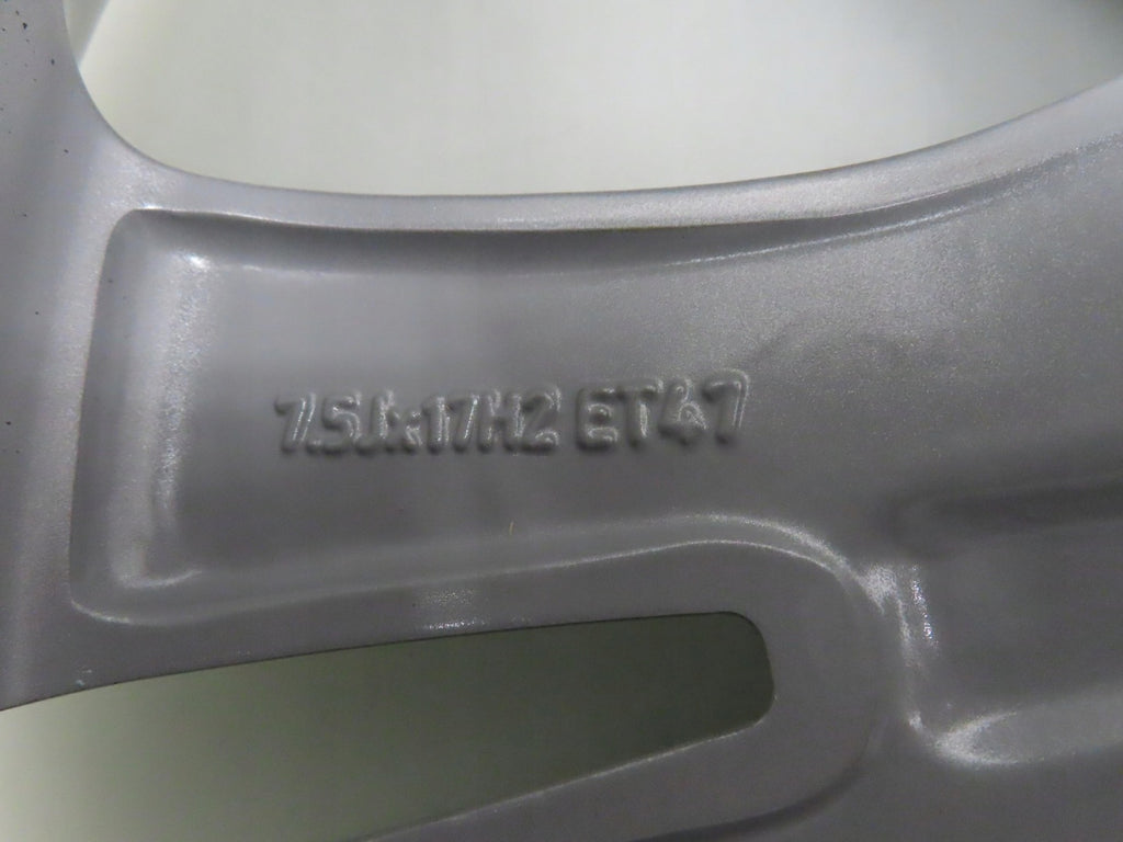 4x Alufelge 17 Zoll 7.5" 5x112 47ET Glanz Silber A2044010402 Mercedes-Benz FEL4756438158ch