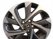 Load image into Gallery viewer, 1x Alufelge 17 Zoll 7.0" 5x114.3 50ET Glanz Schwarz 4261102L90 Toyota Corolla FEL3994343800qe