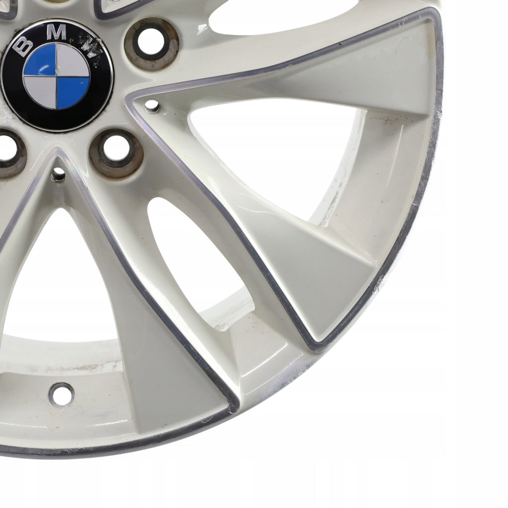 1x Alufelge 17 Zoll 7.5" 5x120 43ET Glanz Weiß 6850152 BMW 1 F21 F20 Rim Wheel FEL1343074364fk