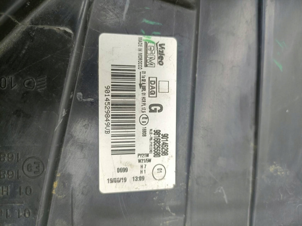 Frontscheinwerfer Opel E Combo 9816825580 Links Scheinwerfer Headlight SCH7721812552qe
