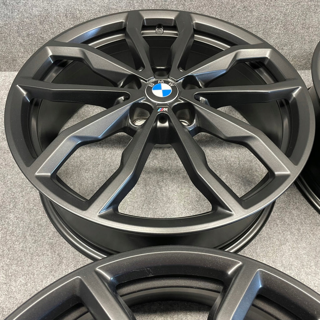 4x Alufelge 18 Zoll 6.5" 5x112 41ET Glanz Grau 6877550 BMW F39 X1 F48 Rim Wheel FEL1588261875gj