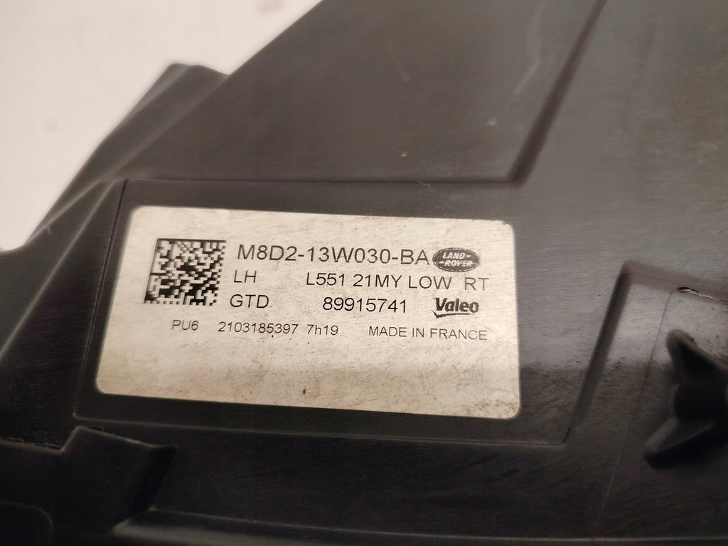 Frontscheinwerfer Land Rover Evoque M8D2-13W030-BA LED Links Headlight