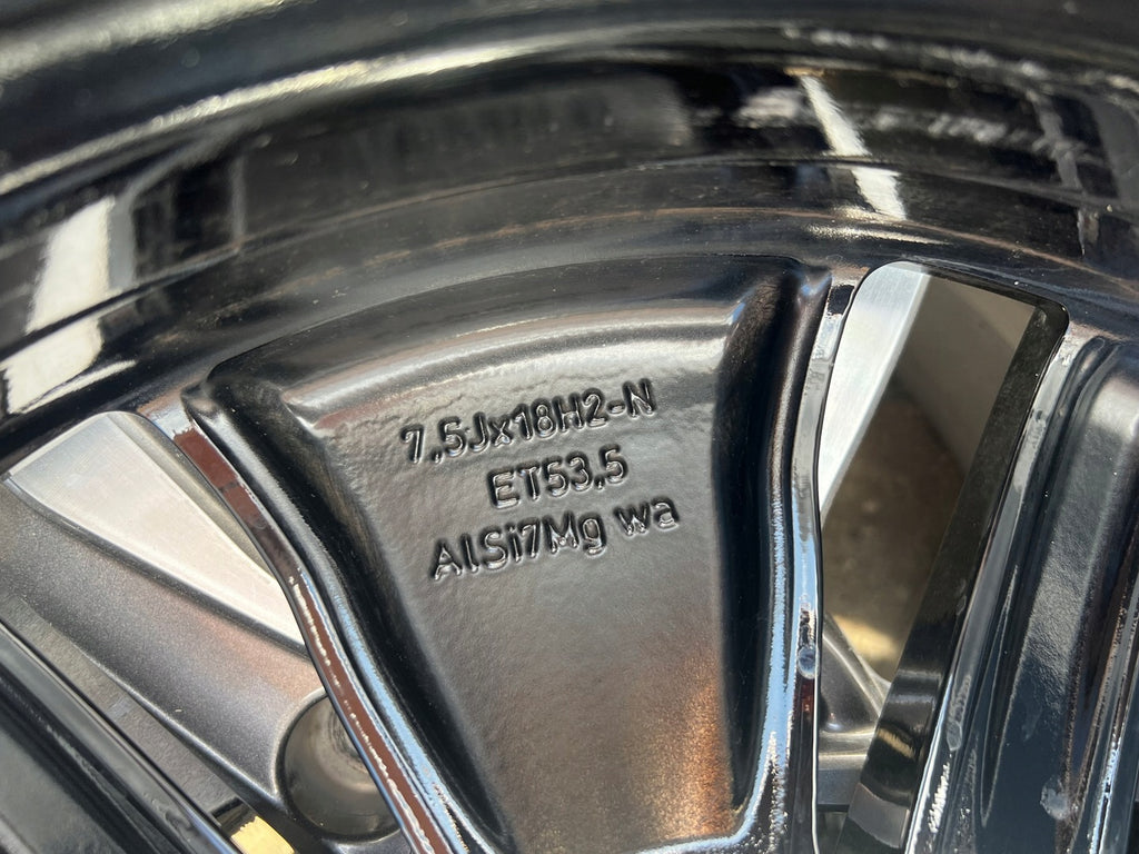 1x Alufelge 18 Zoll 7.5" 5x112 53,5ET A2434011300 Mercedes-Benz Eqa Eqb