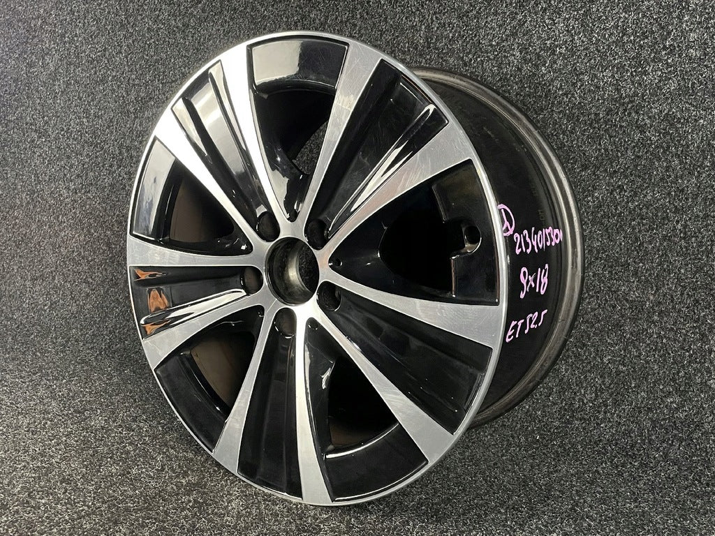 1x Alufelge 18 Zoll 9.0" 5x112 52 5ET A2134015300 Mercedes-Benz W213 Rim Wheel FEL4229613512on