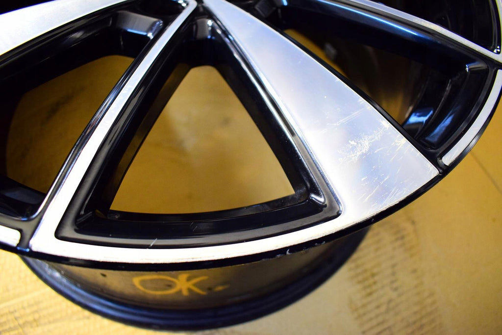 1x Alufelge 19 Zoll 9.0" 5x108 53ET Glanz Schwarz 32134523 Polestar 1 S60 V60