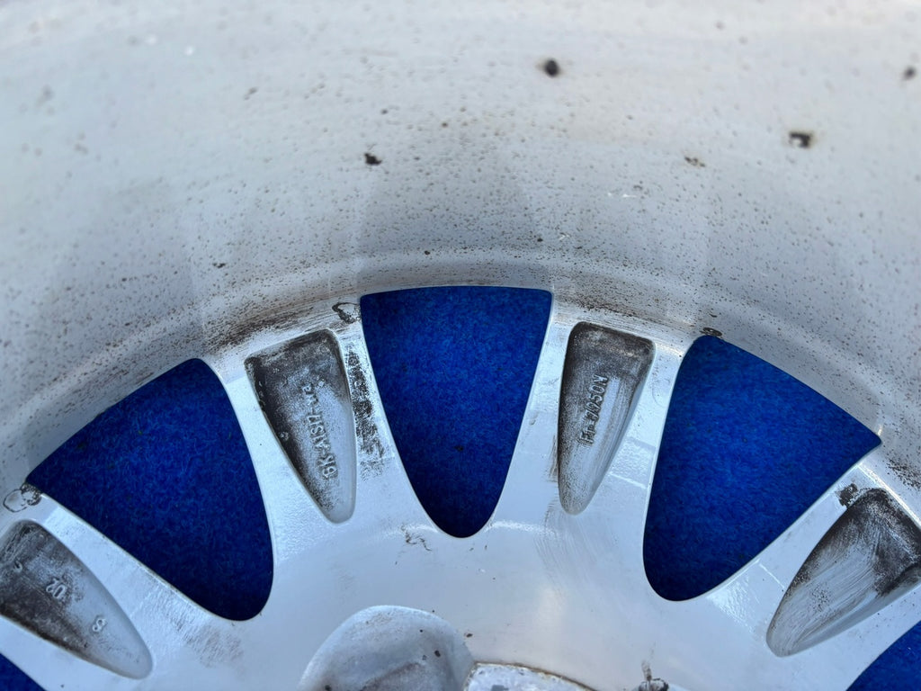 1x Alufelge 18 Zoll 8.0" 5x130 53ET Silber 7P56010298Z8 Porsche Cayenne