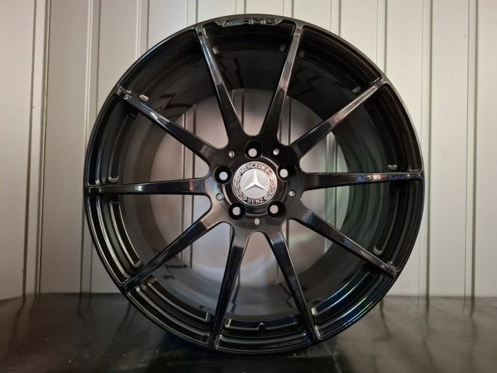 1x Alufelge 19 Zoll 11.0" 5x120 68ET A1904011200 Mercedes-Benz Amg Gt Rim Wheel FEL5788317115dg