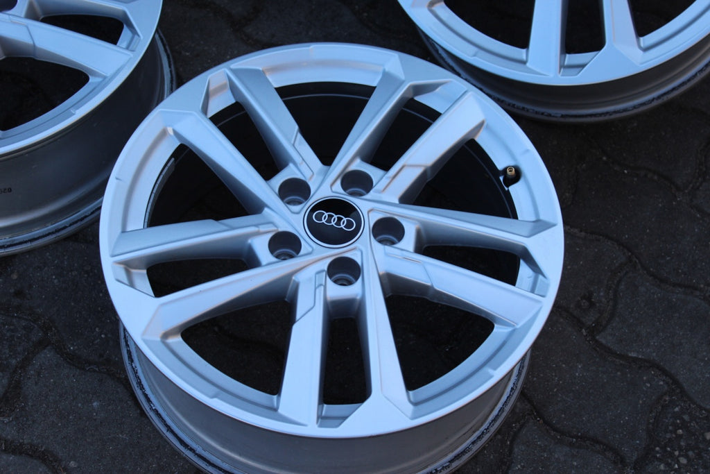 4x Alufelge 17 Zoll 6.5" 5x112 43ET Glanz Silber 8Y0601025L Audi A3 Rim Wheel FEL2458177779kv