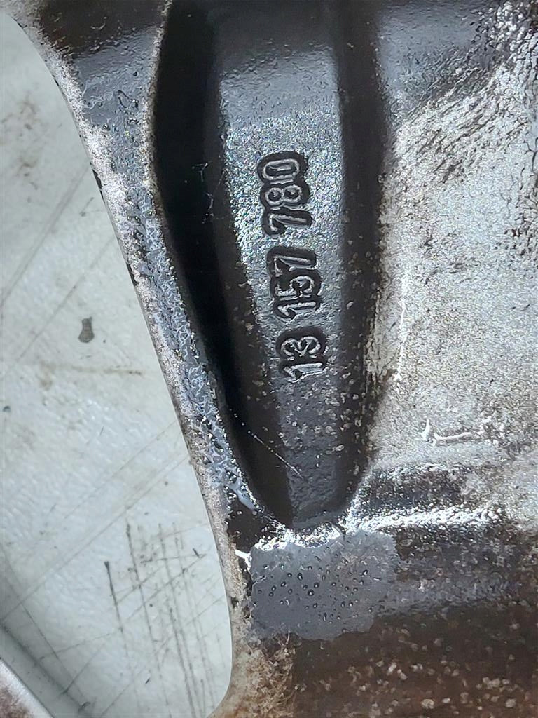 4x Alufelge 15 Zoll 6.0" 5x110 Matt Silber 13157780 Opel Astra H Meriva FEL9173885444xh