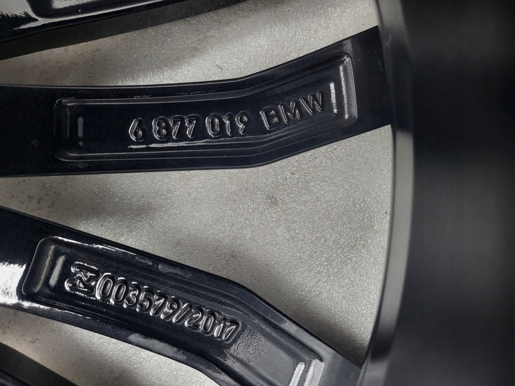 1x Alufelge 21 Zoll 10.0" 5x112 41ET Glanz Schwarz 6877019 BMW G32 7 G11 G12 FEL1256429058lo