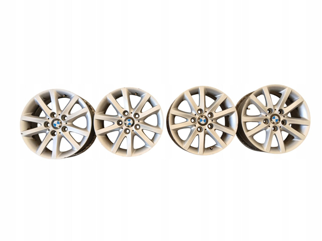 4x Alufelge 16 Zoll 7.0" 5x120 47ET Glanz Silber 6762299 BMW E46 Rim Wheel FEL6066651814cc