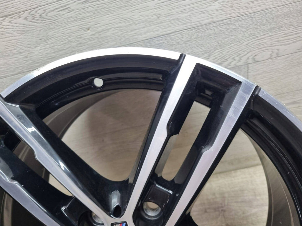 1x Alufelge 18 Zoll 8.0" 5x120 52ET Glanz Schwarz 8009703 BMW 1 F21 F20 FEL5486186938fu