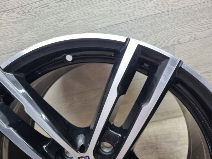 1x Alufelge 18 Zoll 8.0" 5x120 52ET Glanz Schwarz 8009703 BMW 1 F21 F20 FEL5486186938fu