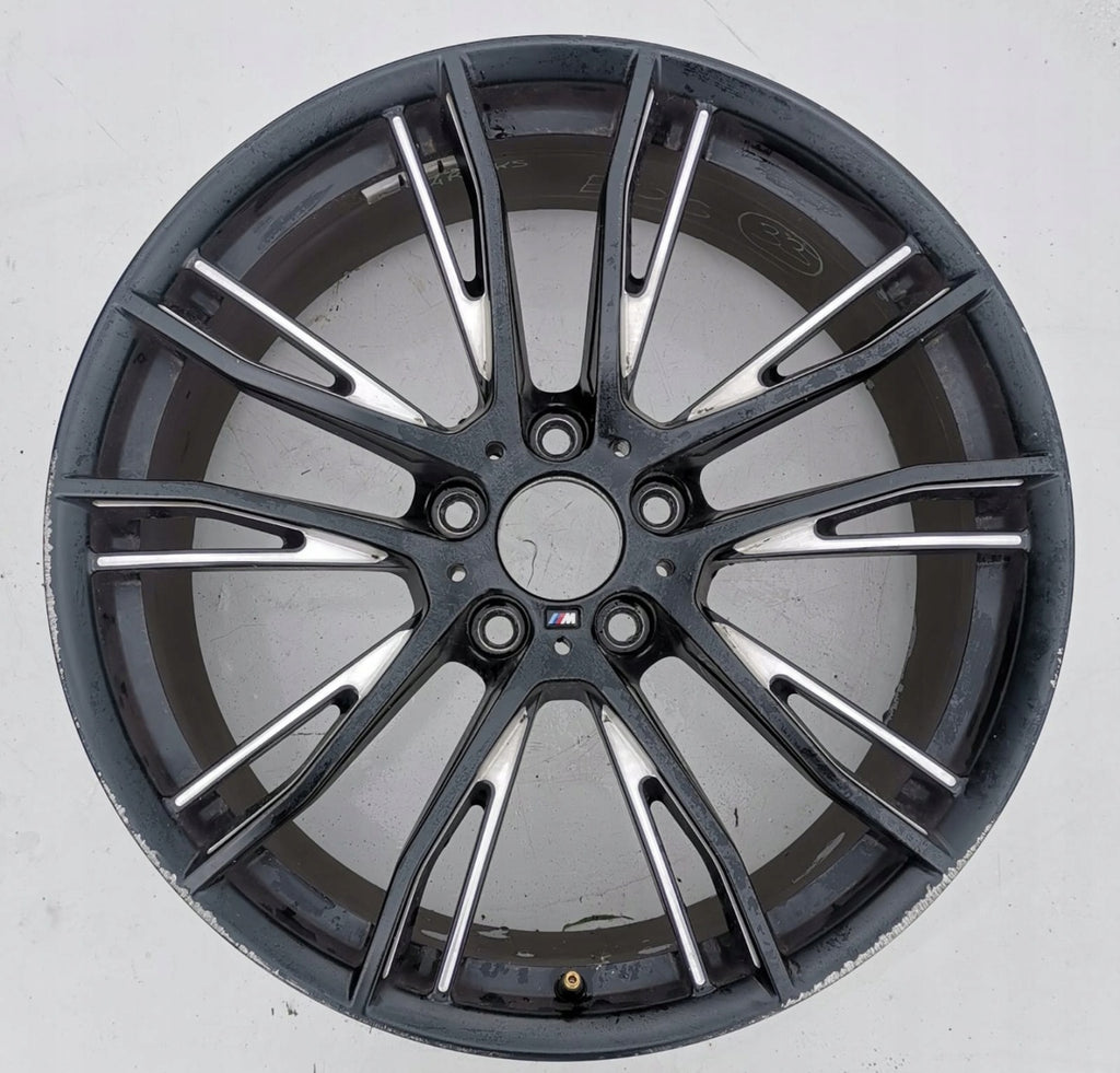 1x Alufelge 20 Zoll 8.5" 5x120 47ET Matt Schwarz 6862775 BMW 3 F30 F31 Rim Wheel FEL2229100985yr