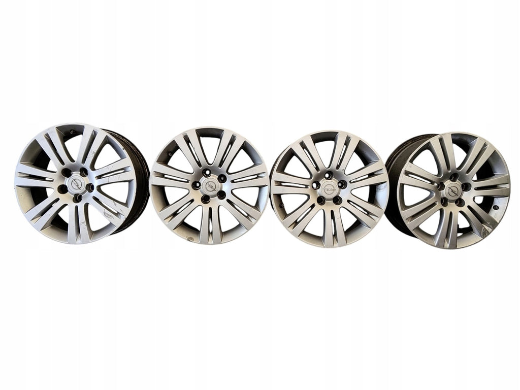 1x Alufelge 17 Zoll 7.0" 5x110 Glanz Silber Opel Astra H Zafira B Vectra C FEL9306318005al