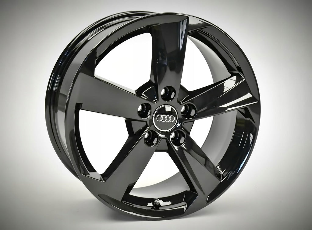 4x Alufelge 17 Zoll 7.0" 5x112 45ET Glanz Schwarz 81A601025B Audi Q2 Rim Wheel FEL9102916091hp