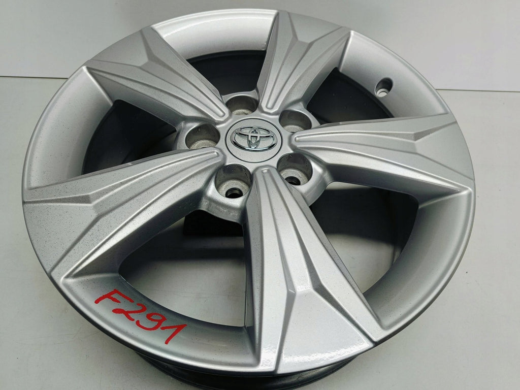 1x Alufelge 17 Zoll 6.5" 5x114.3 45ET Glanz Silber PW457-10001 Toyota C-Hr Chr FEL9014038732rn
