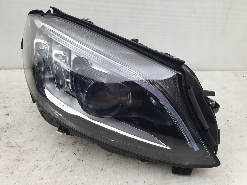 Frontscheinwerfer Mercedes-Benz W205 A2059061606 17082360680 Full LED Rechts SCH9584814978cv