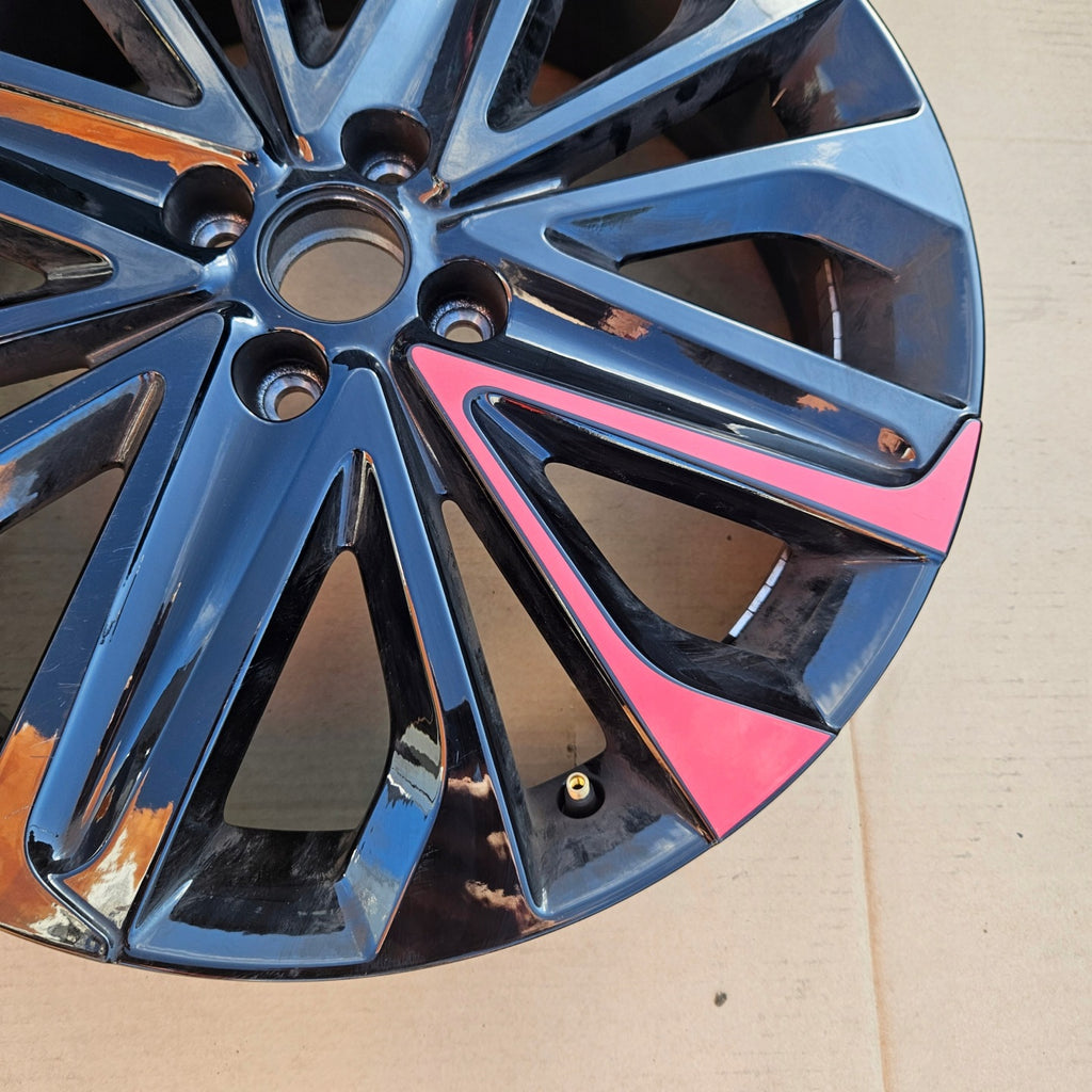1x Alufelge 18 Zoll 5.0" 4x100 40ET Matt Schwarz CMS1229-2 Toyota Aygo Rim Wheel FEL6701272124fe