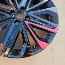 Load image into Gallery viewer, 1x Alufelge 18 Zoll 5.0" 4x100 40ET Matt Schwarz CMS1229-2 Toyota Aygo Rim Wheel FEL6701272124fe