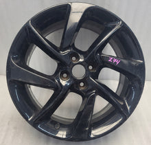 Laden Sie das Bild in den Galerie-Viewer, 1x Alufelge 17 Zoll 7.0&quot; 4x100 44ET Glanz Schwarz OP074K4 Opel Corsa Rim Wheel