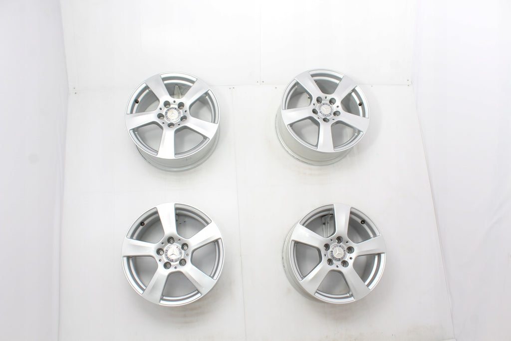 4x Alufelge 16 Zoll 7.5" 5x112 45,5ET Glanz KBA47765 Mercedes-Benz Rim Wheel