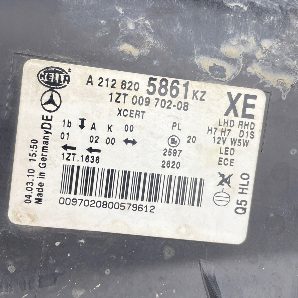 Frontscheinwerfer Mercedes-Benz W212 A2128205861 Xenon Rechts Headlight SCH8315683282pq