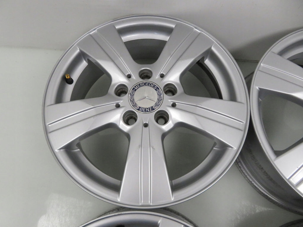 4x Alufelge 16 Zoll 6.0" 5x112 46ET A1694012202 Mercedes-Benz W169 Rim Wheel FEL5230688607xx