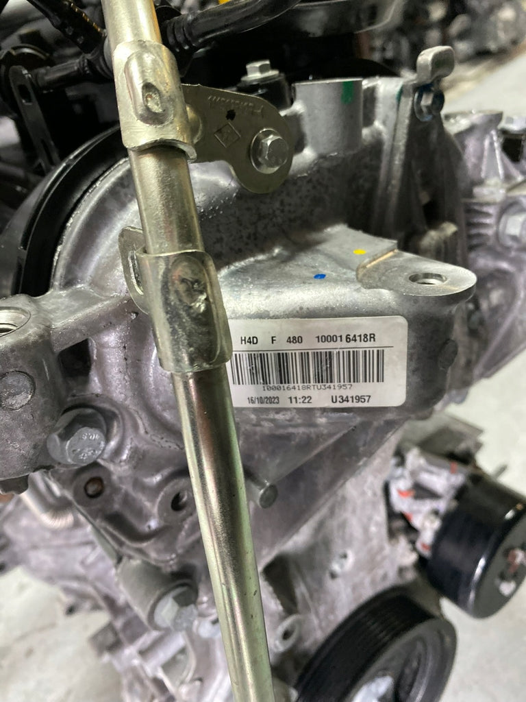 Motor Dacia Nissan Renault H4D480 1.0 TCE 101PS 74kW 5Km Benzin Unkomplett