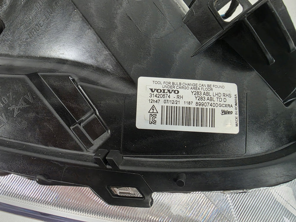 Frontscheinwerfer Volvo V60 S60 31420674 Xenon Rechts Scheinwerfer Headlight SCH1552366935pj