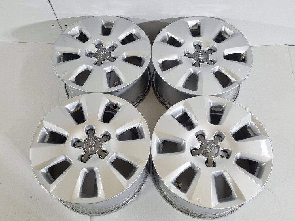 4x Alufelge 16 Zoll 7.5" 5x112 37ET Glanz Silber 4G0601025 Audi Rim Wheel FEL5117875137xc