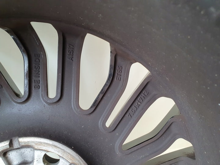1x Alufelge 17 Zoll 7.5" 5x108 JM2C1007A1A Ford Mondeo Rim Wheel FEL2397776802mo