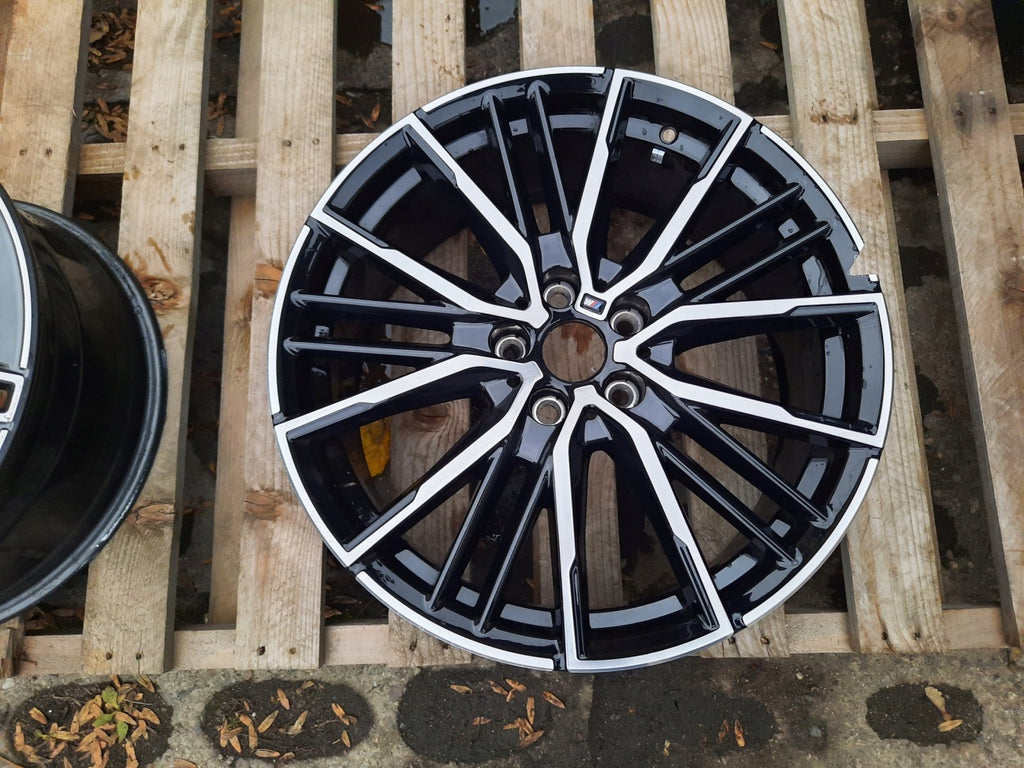 1x Alufelge 19 Zoll 8.0" 5x112 54ET Glanz Schwarz 8092356 BMW F44 F40 Rim Wheel FEL7354053292lw