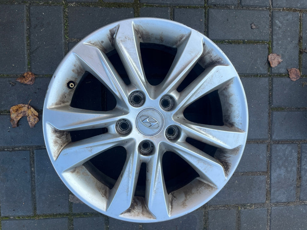 1x Alufelge 16 Zoll 6.5" 5x114.3 52910-A6320 Hyundai I30 Rim Wheel FEL9524640813pf
