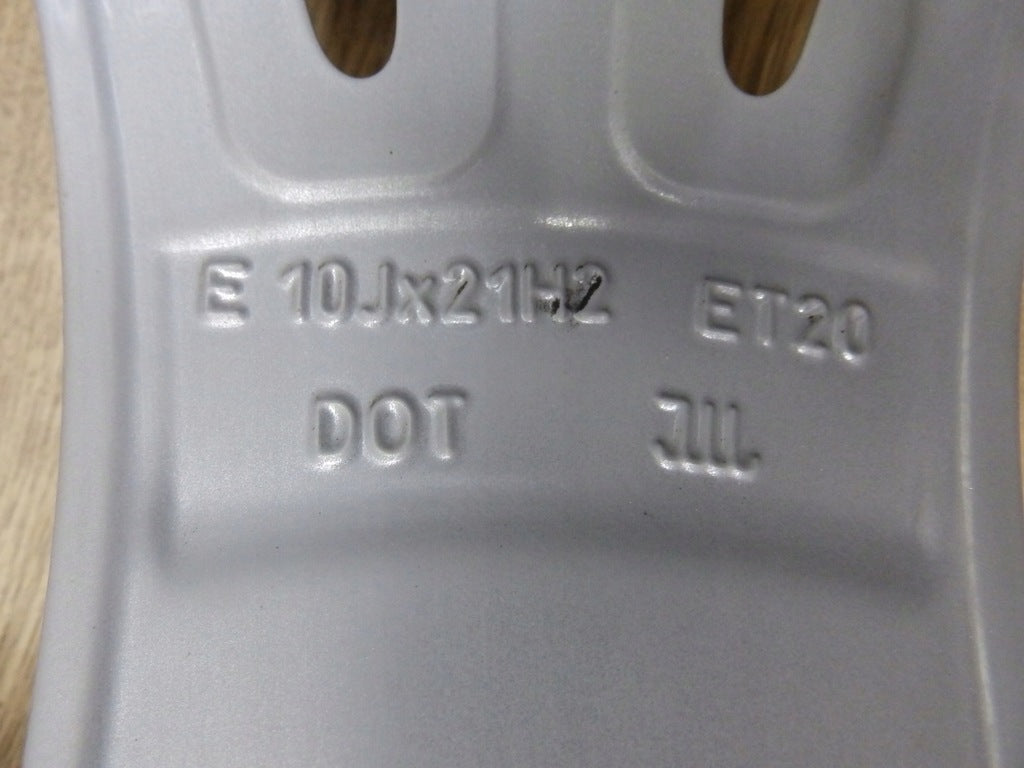 1x Alufelge 21 Zoll 10.0" 5x112 20ET Glanz Silber 4M8601025H Audi Q7 Q8 FEL7118512614zm